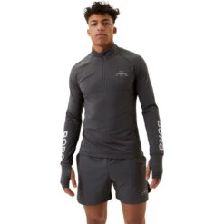 BJØRN BORG Björn Borg Grapic Midlayer LS Herren