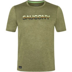 Saucony Stopwatch T-shirt Herren