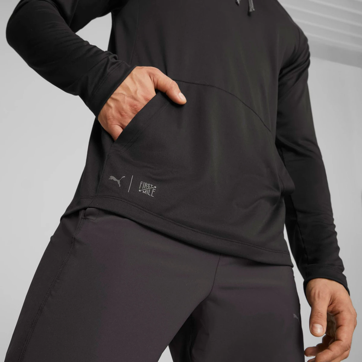 Puma First Mile Mid Layer Herren 2 Puma First Mile Mid Layer Herren – Bild 2